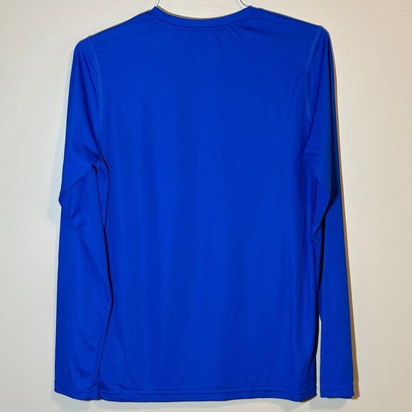 Tampa Bay Lightning NHL Shirt Youth XL (18/20) Blue Athletic NHL Long Sleeve - Picture 2 of 4